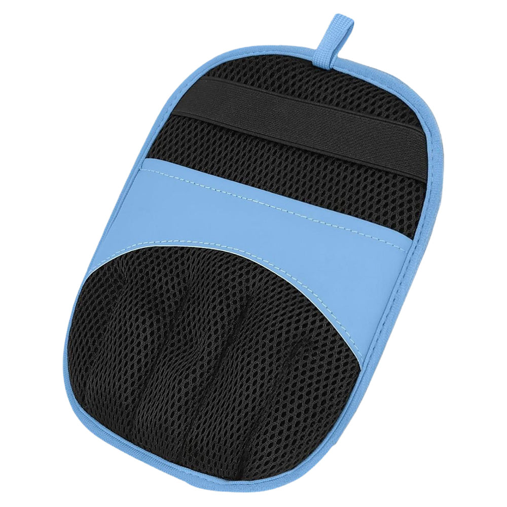 Electrostatic Pet Hair Remover Gloves Reusable Lint Brush for Furniture Car Seats-Blue