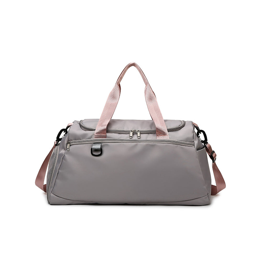 Travel Duffle Bag Weekend Bag Carry On Cabin Bag Gym Sports Bag Gray
