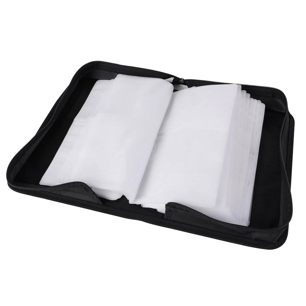128 Capacity CD DVD Storage Binder Disc Storage Case