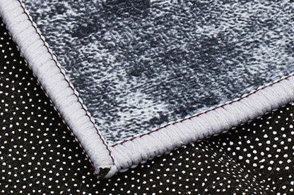 Large Floor Carpet Mat Outdoor Patio Flooring Over Grass Rug Anti-Slip for Bathroom -Curved Lines