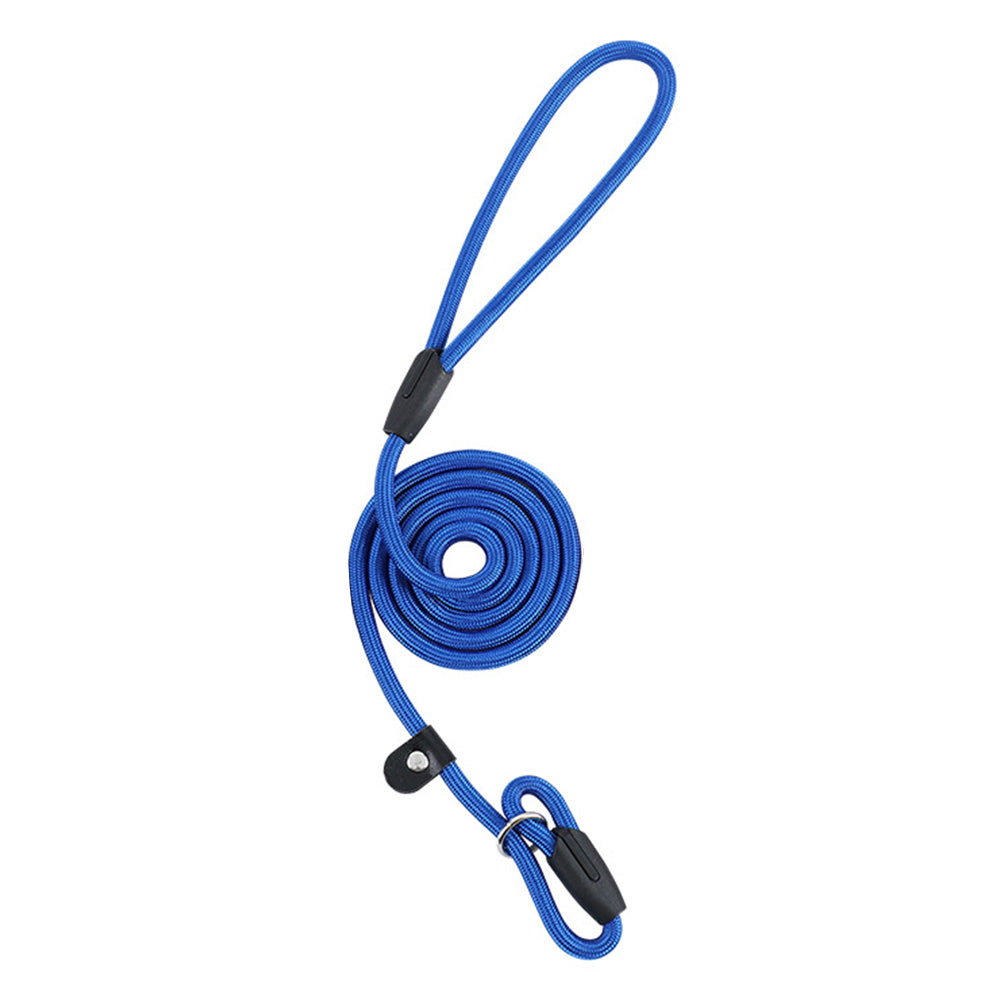 2 Pack 1.4M Pet Training Leash Slip Lead Pets Nylon Rope - Blue
