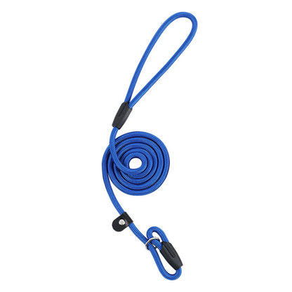 2 Pack 1.4M Pet Training Leash Slip Lead Pets Nylon Rope - Blue