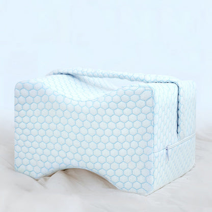 Memory Foam Knee Pillow Ergonomic Support Leg Pillow for Sleeping Recovery