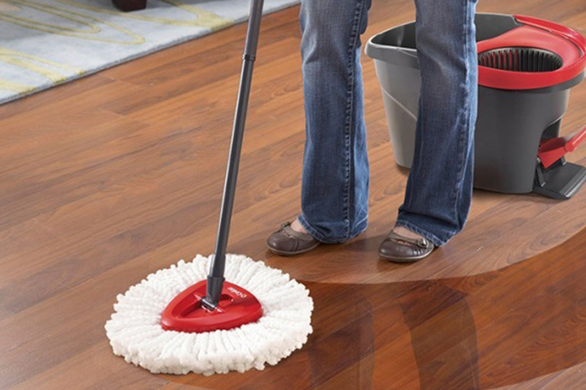 6Pcs Spin Mop Replacement Head Microfiber Mop Refill for Ocedar Vileda Triangle Swivel Mops