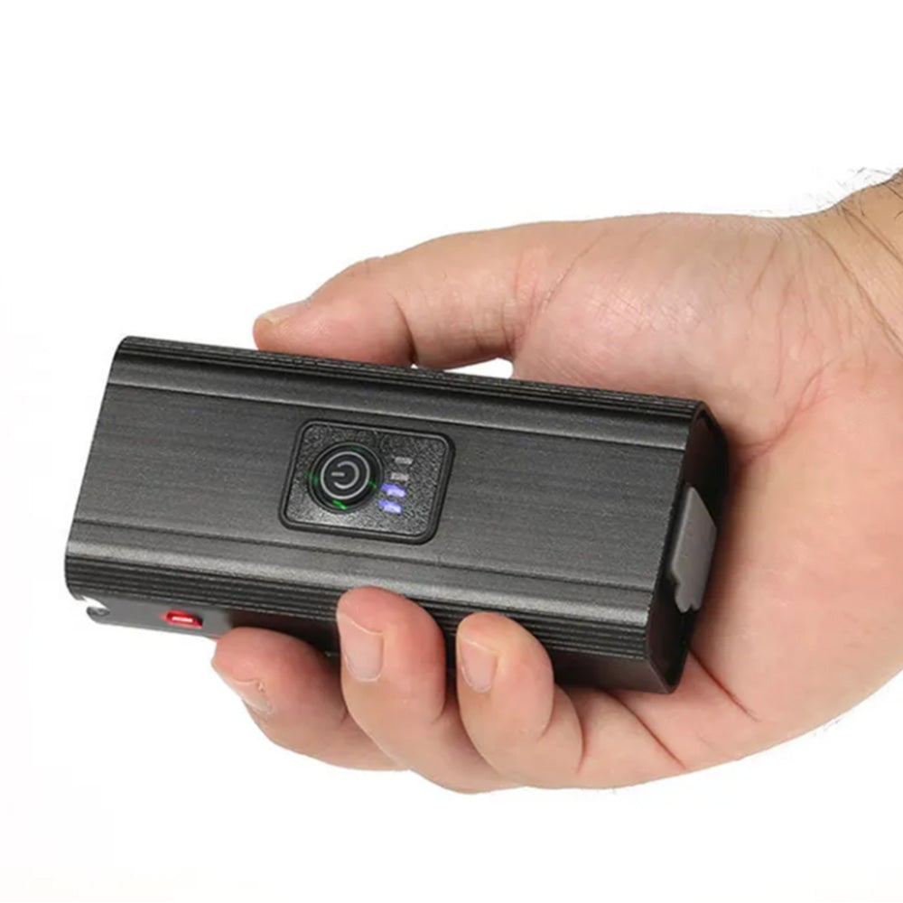 6-Mode Bike Light Set Rechargeable Water Resistant LED Bicycle Head and Tail Lights