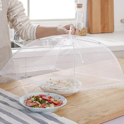 6 Piece Foldable Mesh Food Net with Storage Bag