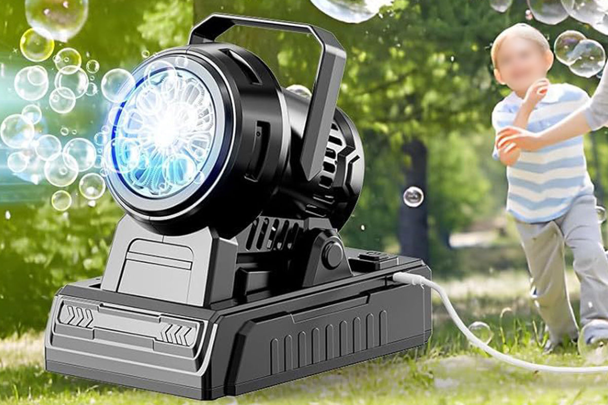 Electric Automatic Bubble Machine Bubble Blow Maker For Party Birthday Wedding