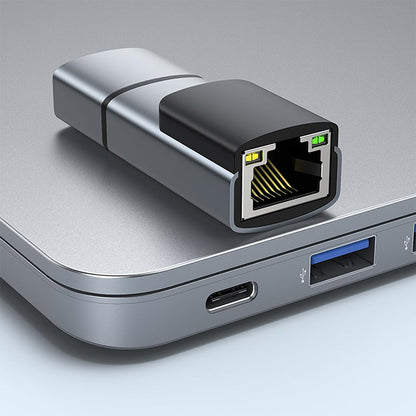 USB Male to RJ45 Gigabit Ethernet Adapter 1000Mbps Network Converter