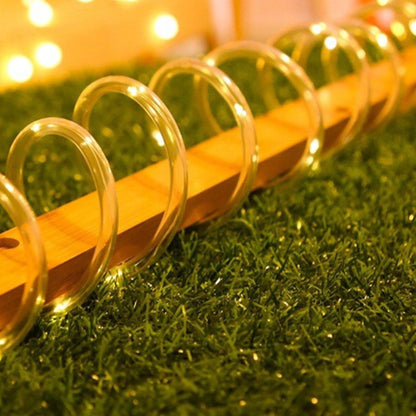 12m Solar Rope Lights with 8 Modes for Parties Weddings - Warm White