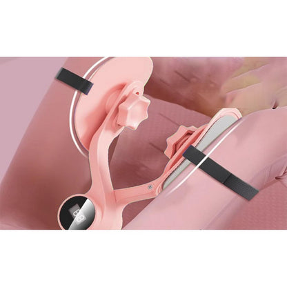 Pelvic Floor and Inner Thigh Trainer with Digital Counter Kegel Exercise Device-Pink