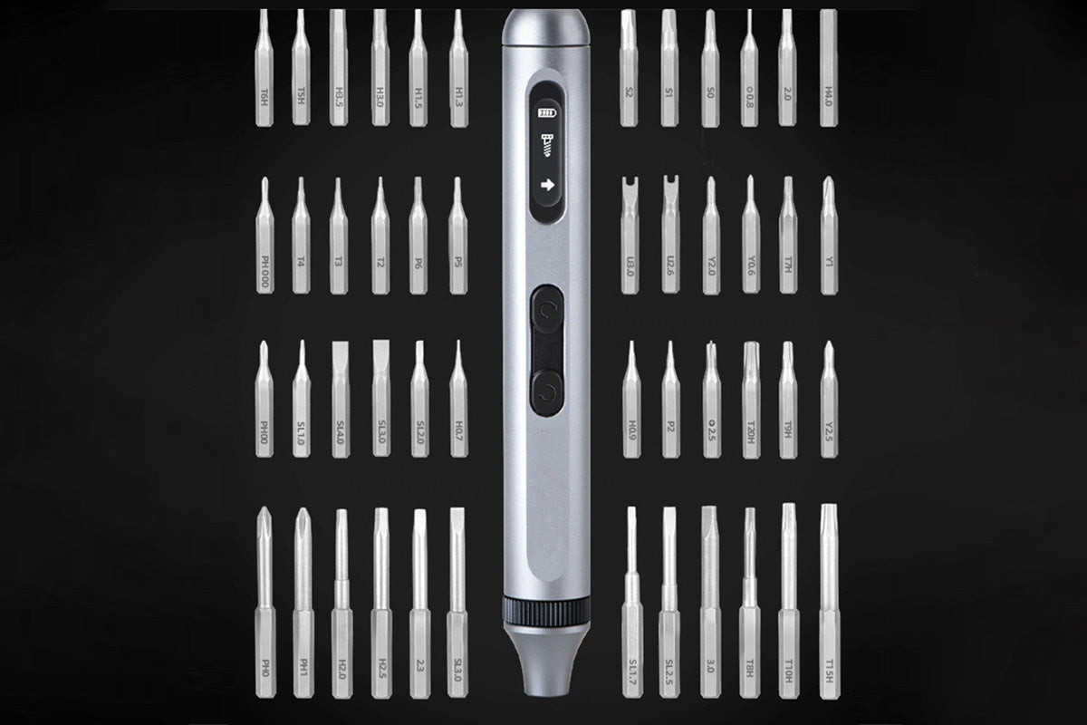 50 In 1 Mini Electric Screwdriver Bits Precision Cordless Screwdriver Set Repair Tool Kit