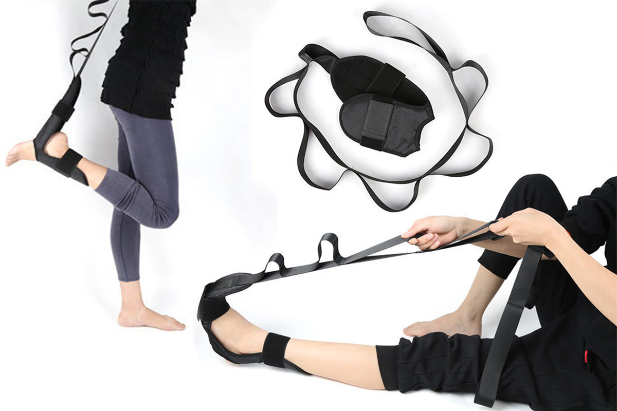 2Pcs 6 Multi-Loop Stretch Strap Yoga Straps For Stretching Yoga Flexibility Stretch Band Gradient Fitness Stretching Strap