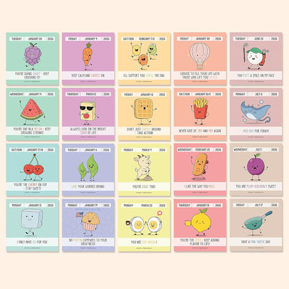 Funny Pun Calendar Humor Christmas Gift for Friends Family Coworkers