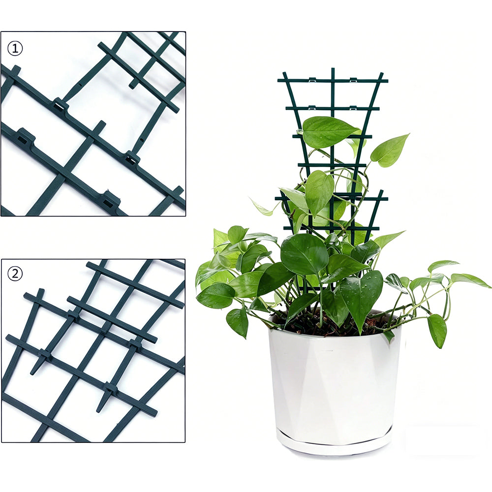 10Pcs Plant Trellis Small Stackable Flower Support for Houseplant Hoya Pothos