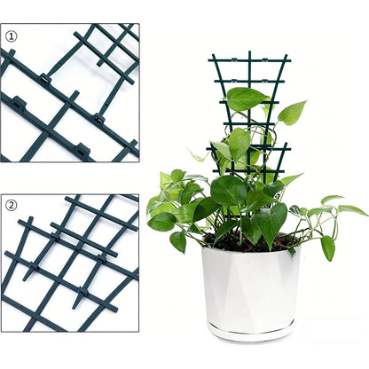 10Pcs Plant Trellis Small Stackable Flower Support for Houseplant Hoya Pothos