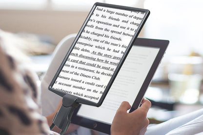 10X Magnifying Glass with Lights Flexible Gooseneck Magnifiers for Seniors-Black