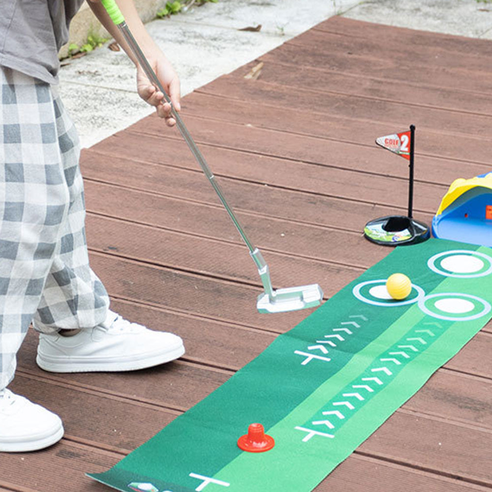 Kids Golf Club Set Mini Golf Practice Play Game Educational Outdoor Toy