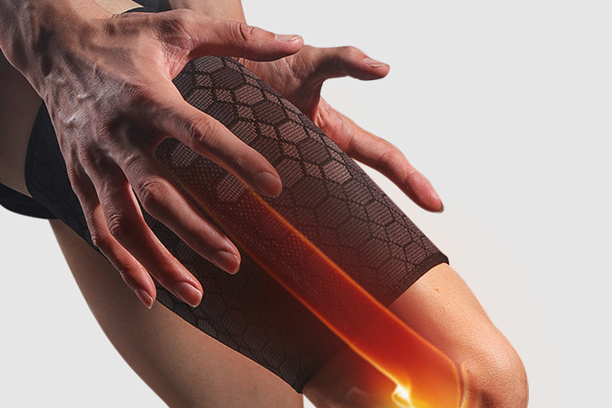 2Pcs Thigh Support Compression Sleeve for Men and Women Relieve Thigh Pain