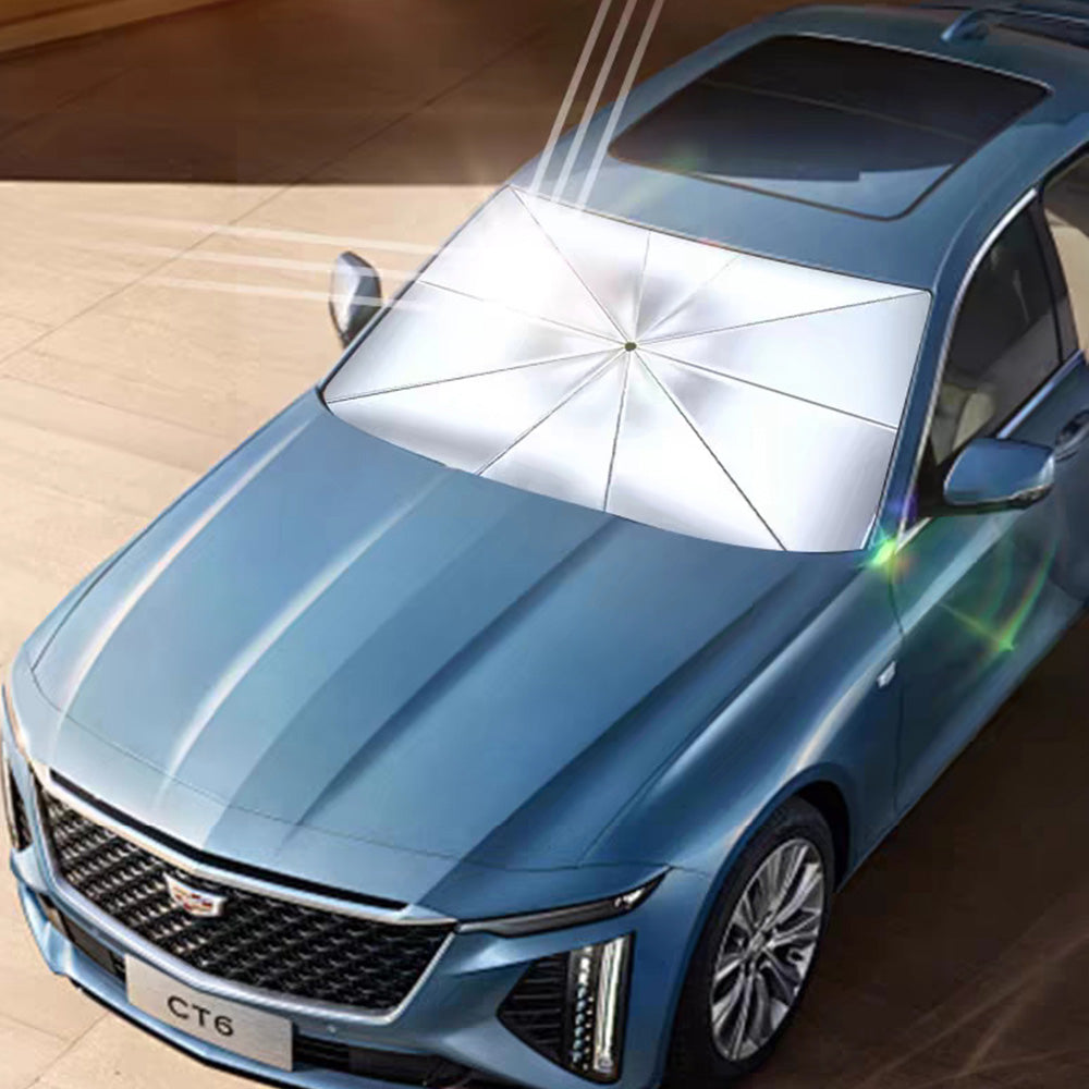 Windshield Sun Shade Umbrella Foldable Car Window Shade Cover for Auto Trucks