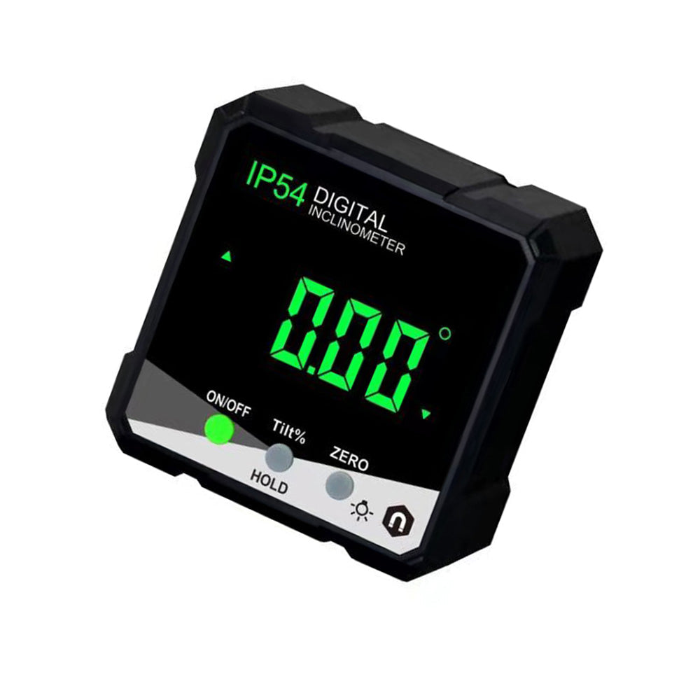 Digital Inclinometer with Metal Surface Attachment LCD Angle Finder with Backlight for Table Saws, Pipes & Vents