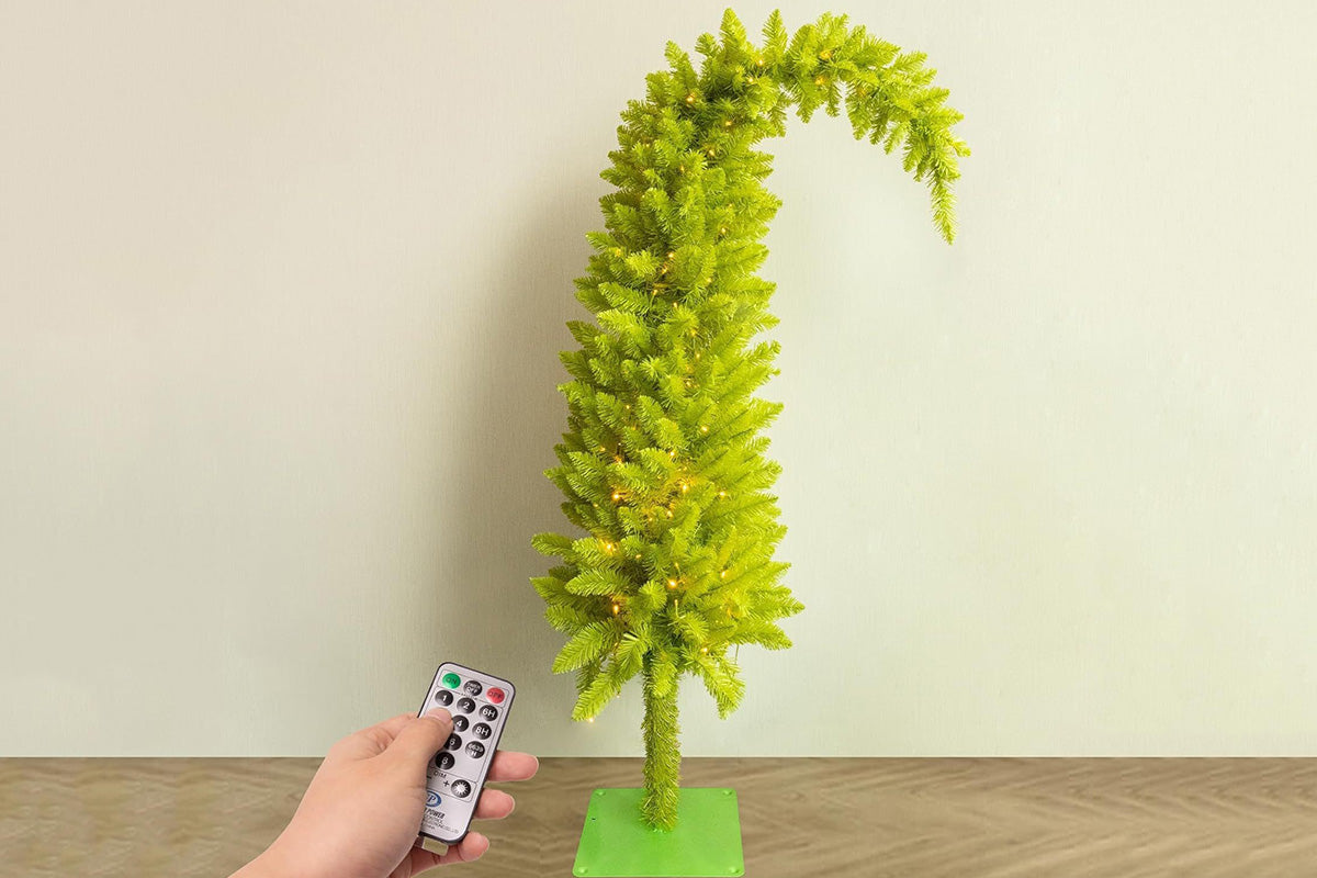 Whimsical Bendable Artificial Christmas Tree