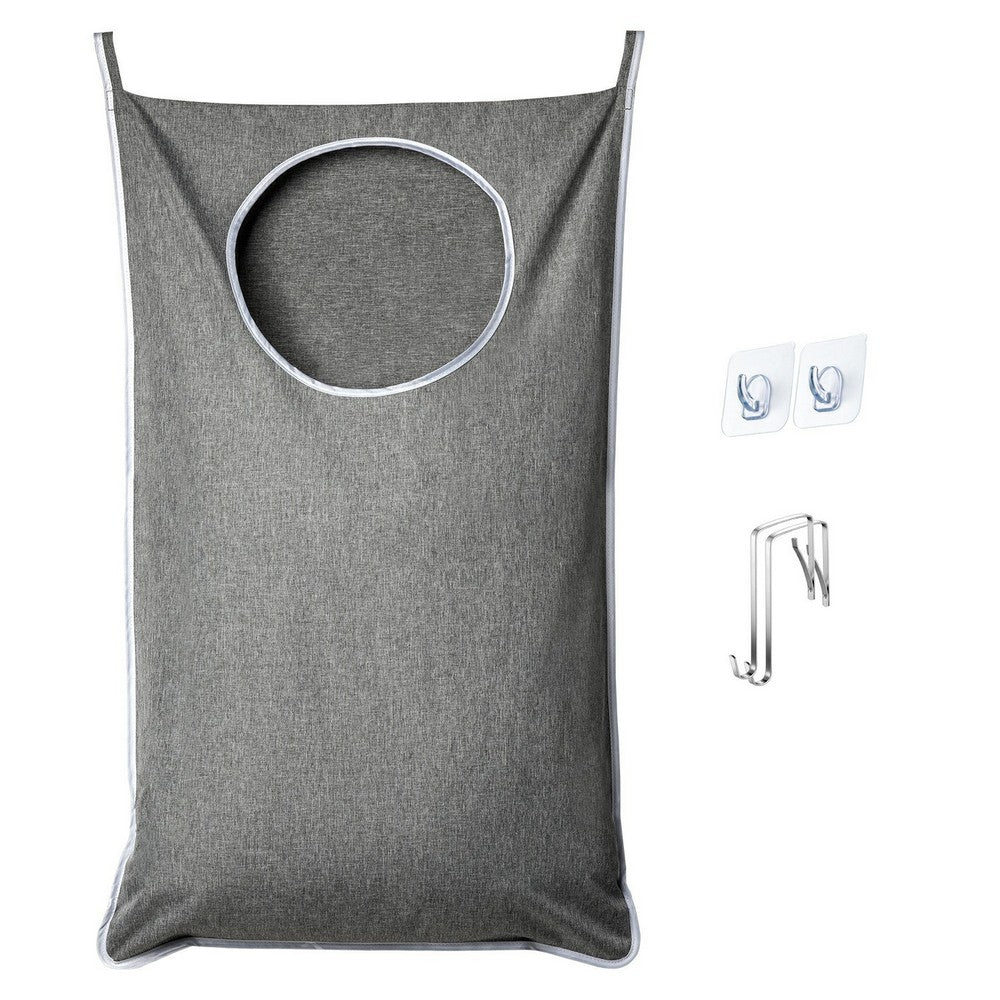Hanging Laundry Hamper Bag Over the Door Hamper for Dirty Clothes and Toys