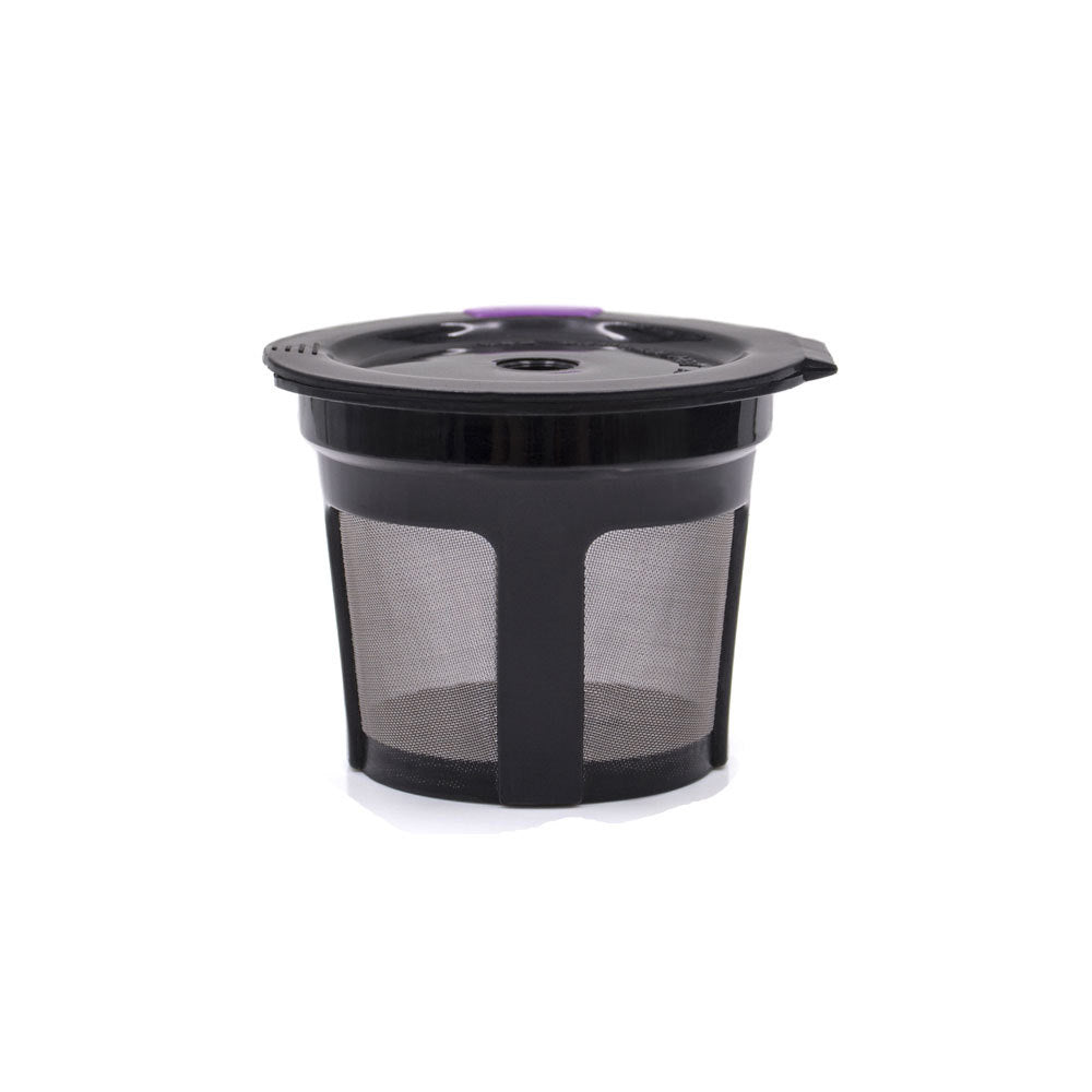 4 Piece Refillable Coffee Pods for Keurig K Cup Machines - Black