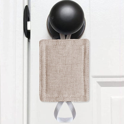 3Pcs Door Silencer Quiet Door Closer Pad Universal Door Latch Cover for Nursery Light Sleepers Noise Reduced