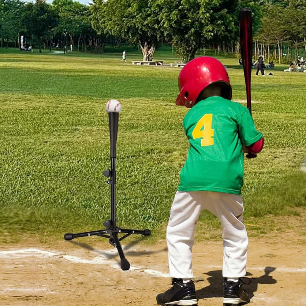 Adjustable Baseball Tee Portable Batting Tee for Hitting Training