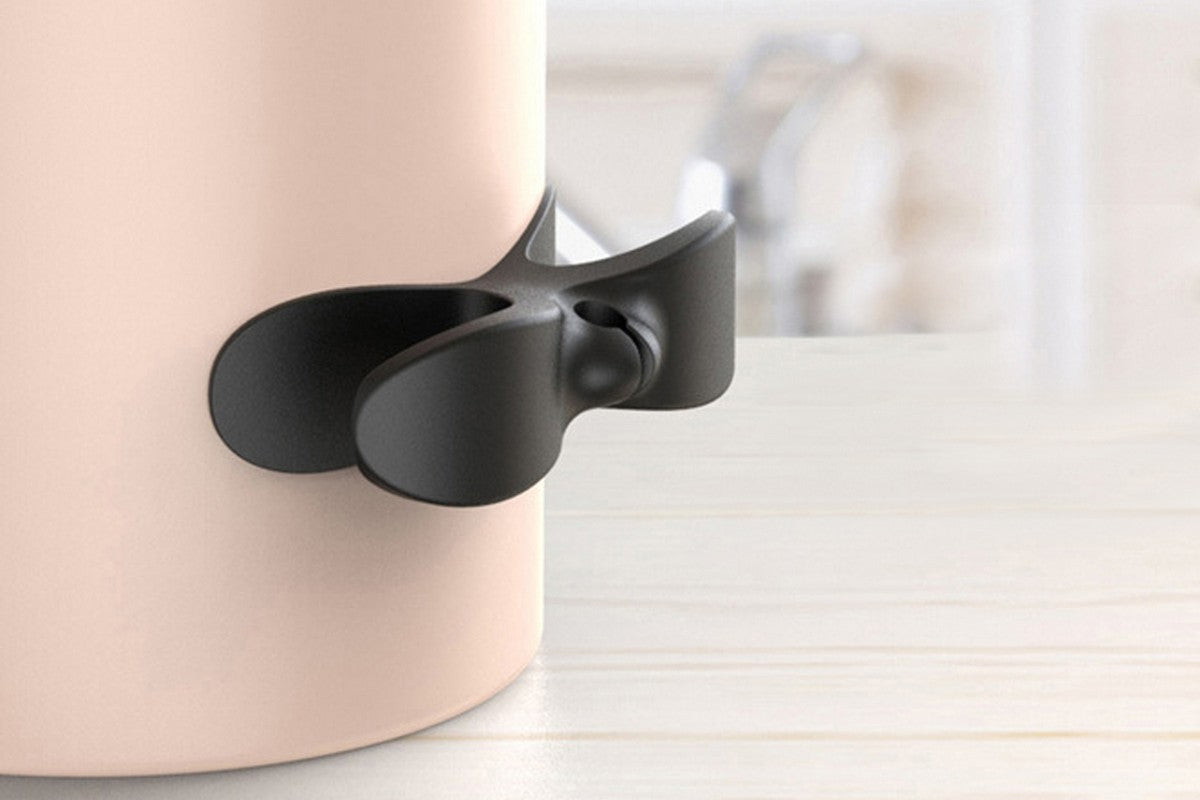 Self Adhesive Small Appliances Cord Wraps Kitchen Cord Organizer Electrical Appliance Holder-Black