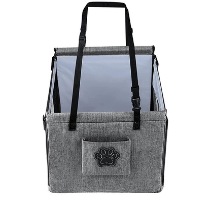 Foldable Water-resistant Dog Auto Seat Pad - Grey