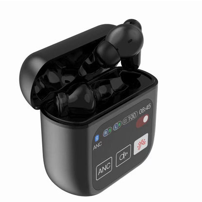 Wireless Bluetooth Headphones Touch Control Stereo Earbuds Headset Black