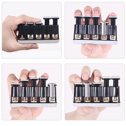 Finger Exercise Tool Guitar Hand Gripper Strengthener For Guitar Violin Piano-Grey
