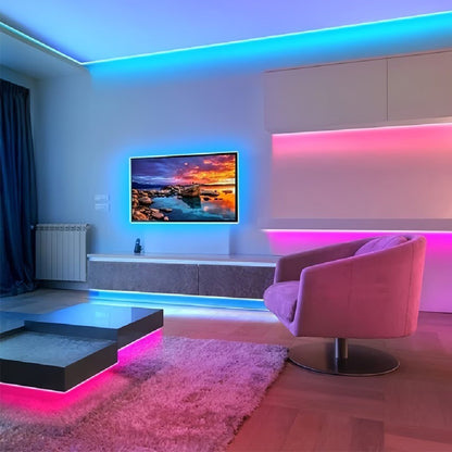 5m Bluetooth RGB 5050 Waterproof LED Strip Light with APP Control
