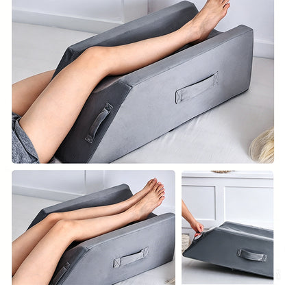 Memory Foam Leg Elevation Pillow Knee Support for Relaxing