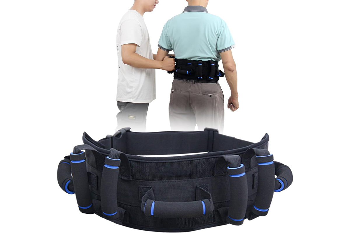 Gait Belts Transfer Belt for Seniors with 7 Handles Medical Nursing security Belt