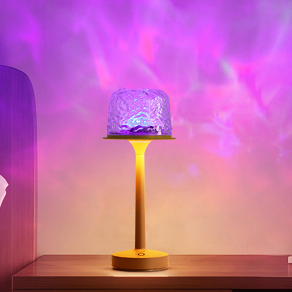 Waterproof Shower Lamp with 16 Colour Ocean Wave Projector