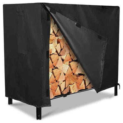 Water-Resistant Firewood Log Rack Cover Heavy Duty Outdoor Dust Sun Protector