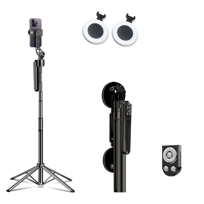 1.8M Selfie Stick Stand Auto Face Tracking with Fill Light and Remote
