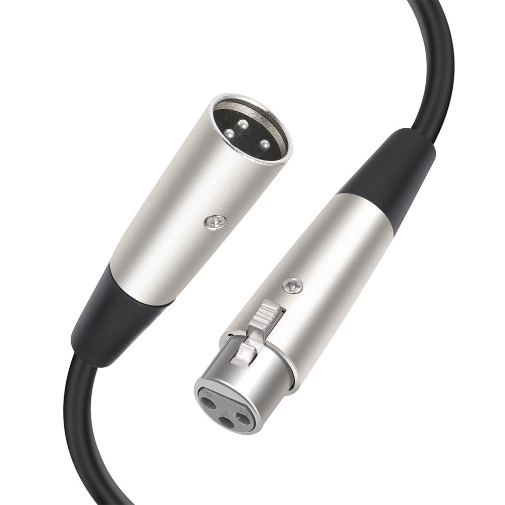 3 Pin XLR Male to Female Balanced Shielded Microphone Audio Cable