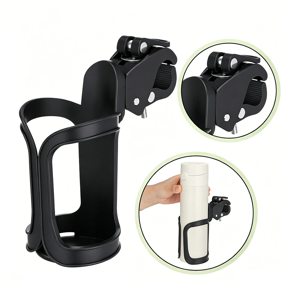 Bike Water Bottle Holder Quick Release Cup Holder for Handlebar Seatpost-Quick Release Handle