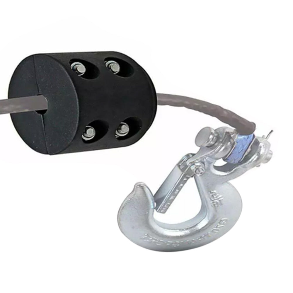 Winch Cable Stopper Rubber Line Stop Hook Saver with Allen Wrench