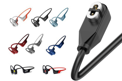 2 Pieces Charging Cables Compatible with Shokz Bone Headphones