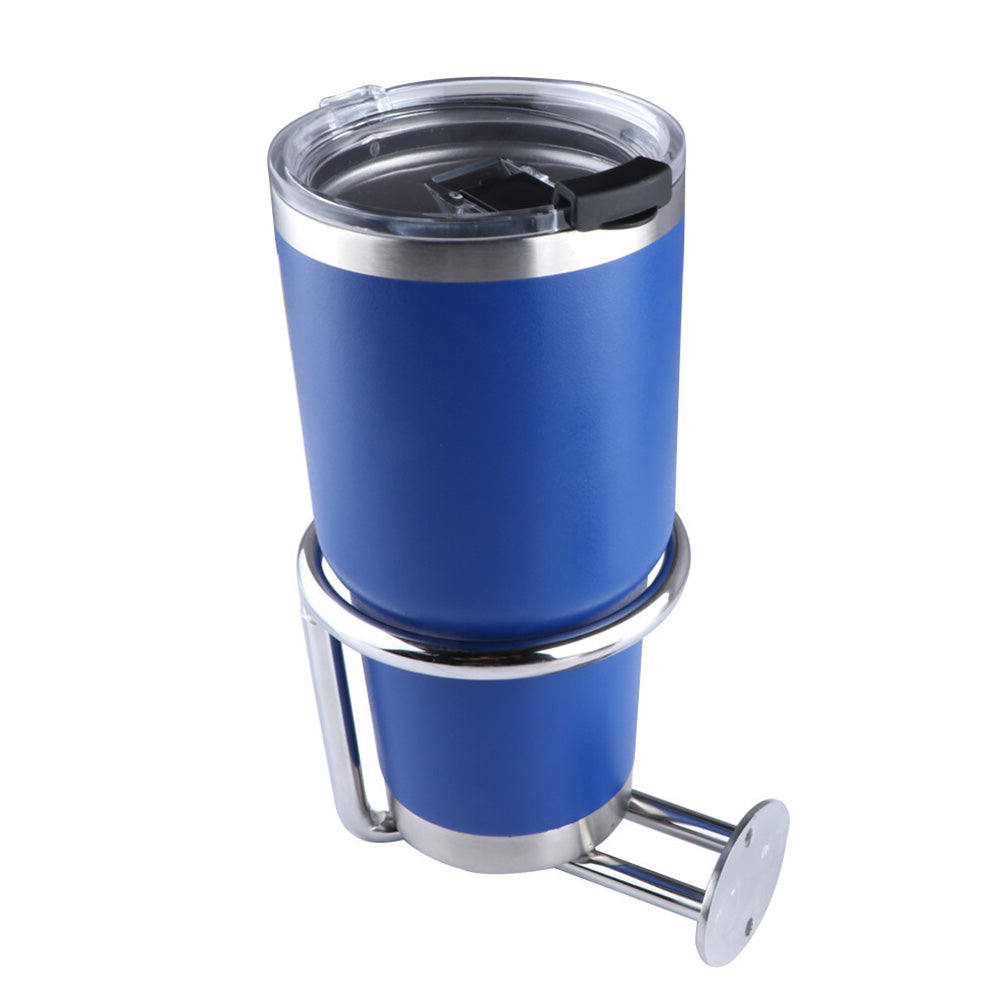 2PCS Stainless Steel Boat Ring Cup Holder for Car Yacht or Marine Use