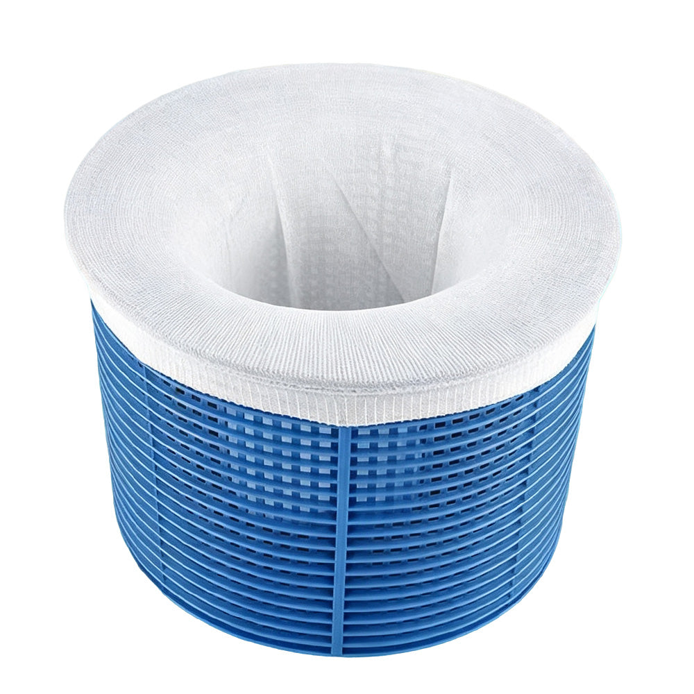 30 Piece 22cm Stretch Fine Mesh Pool Skimmer Filter Socks Reusable
