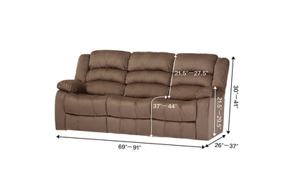 Stretch Recliner Chair Covers Sofa Slipcover-beige