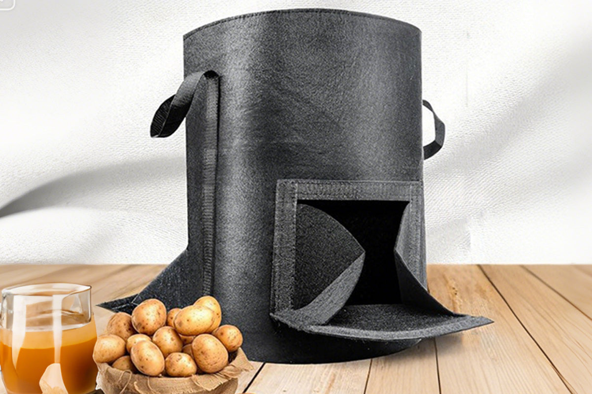 4 Piece 15 Gallon Potato Grow Bags