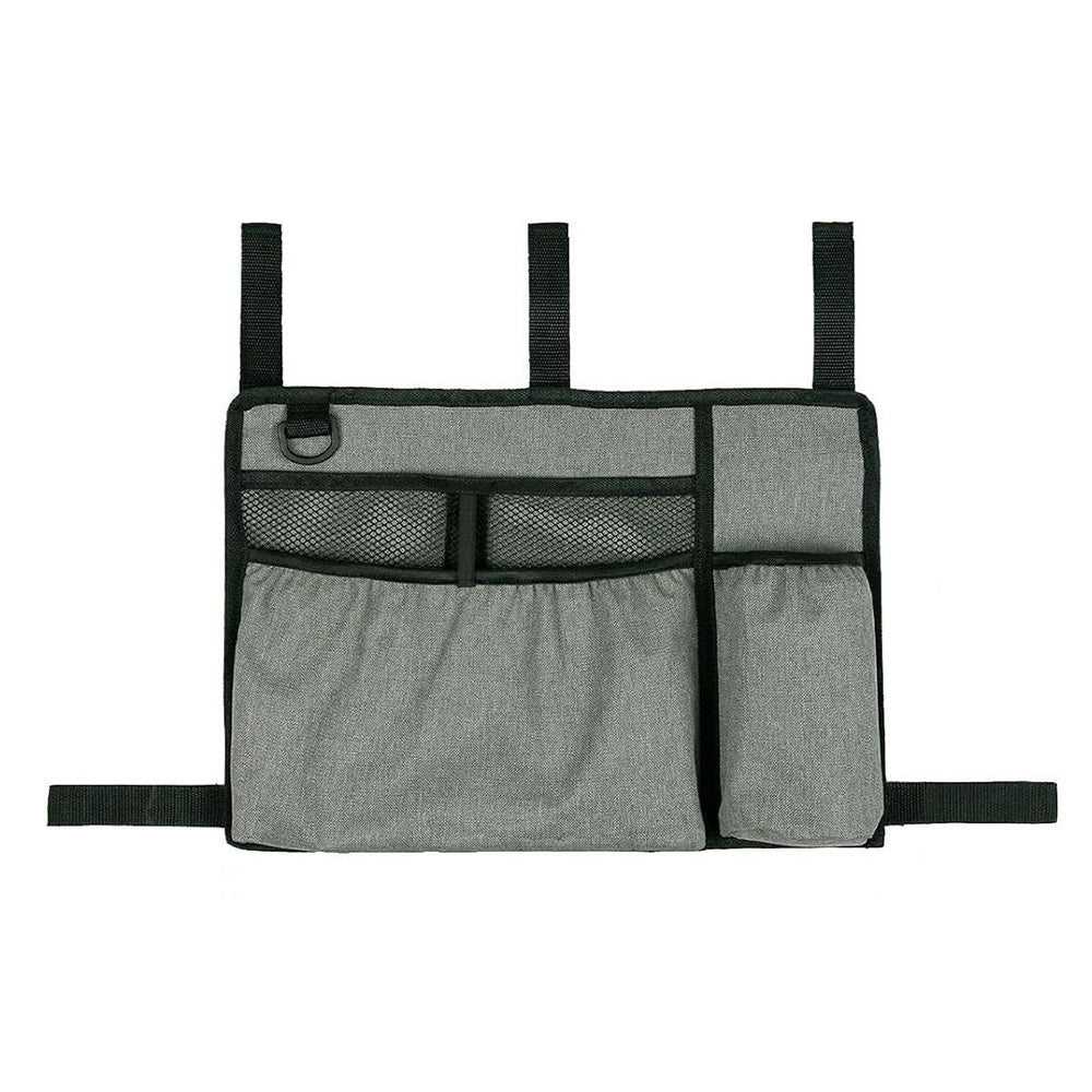 Premium Walker Storage Bag with Multiple Pockets-Grey