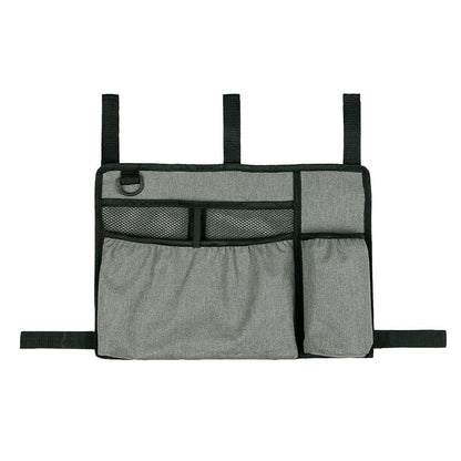 Premium Walker Storage Bag with Multiple Pockets-Grey