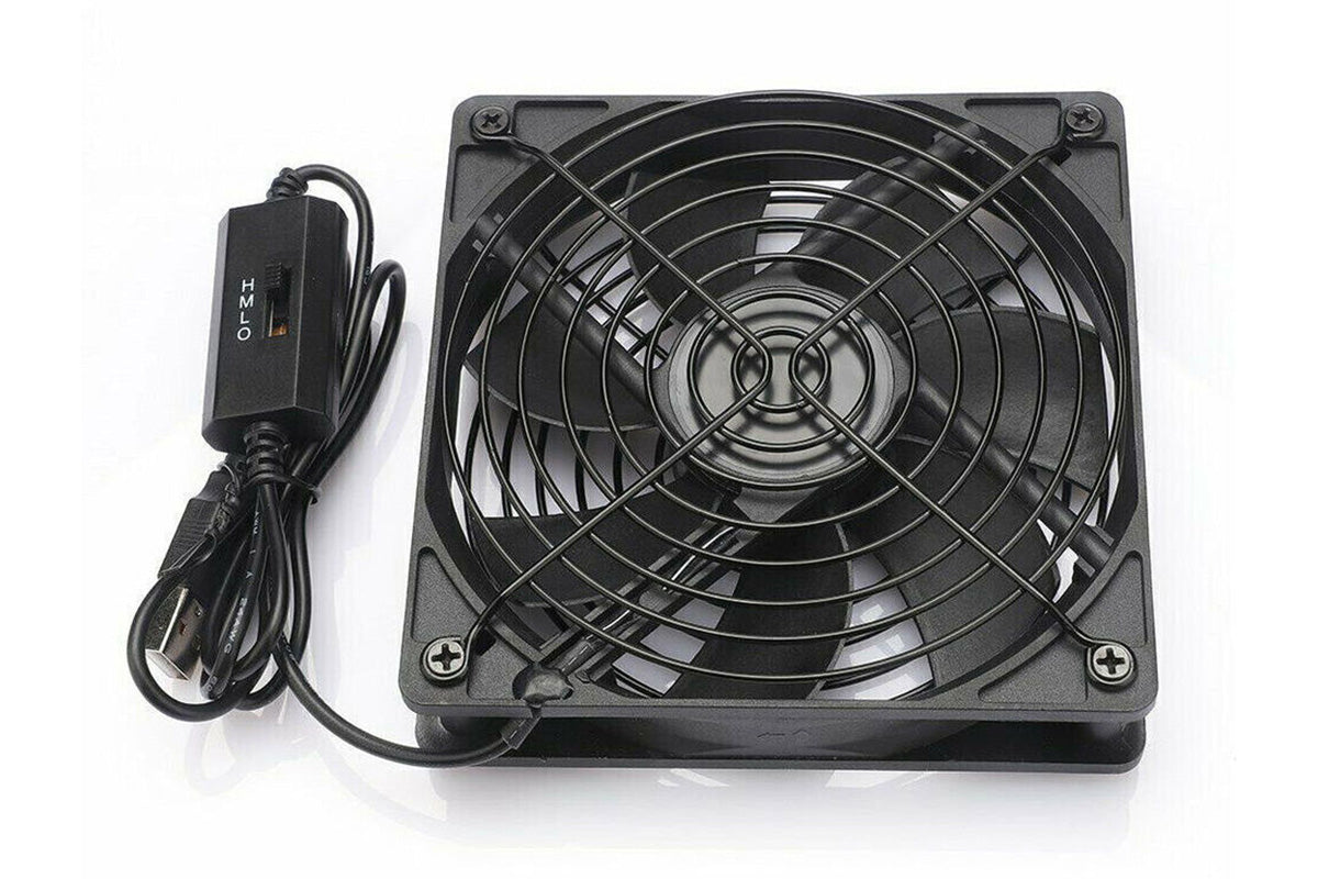 USB Cooling Fan with Speed Controller for Computer Case PC CPU Case DC 5V Office Use-Fans drag one by one